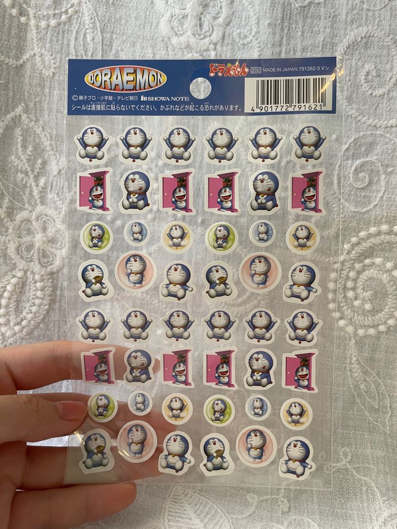 Doraemon cartoon stickers cute sticker, Hobbies & Toys, Stationery