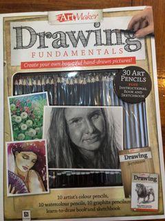 Drawing Sketchbook with Drawing Fundamentals from Art Maker