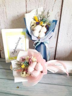 Dried Flower 🌼🌸 Cotton Petite| Graduation | Teachers Day | Women's Day | Farewell Gift | For Guys