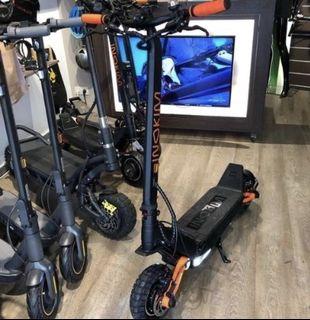 E- scooter available