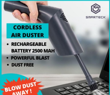 High Pressure Air Duster Corded Blower, Compressed Air, For Computer,  Laptop and Keyboard Cleaning, Dust, Hairs, Tower Fans, Printer, Replaces  Compressed Air Cans 