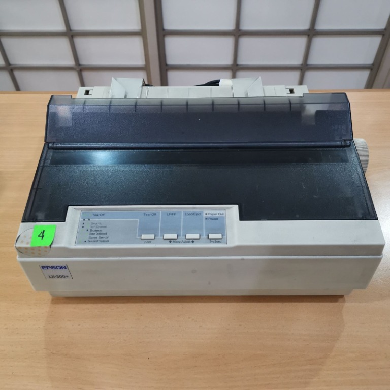 Epson Lx 300ii Dot Matrix Printer 4 Computers And Tech Printers Scanners And Copiers On Carousell 0674