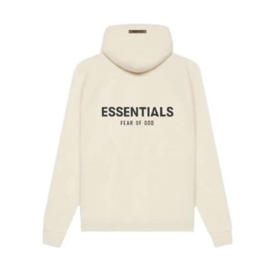 【Fear of God Essentials】ロゴ オーバー ザ ヘッド パーカー FEAR OF GOD ESSENTIALS ロゴ パーカー | グレー | FARFETCH JP