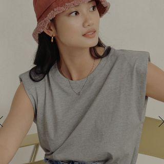FASH MOB NOAH MUSCLE TEE IN GREY
