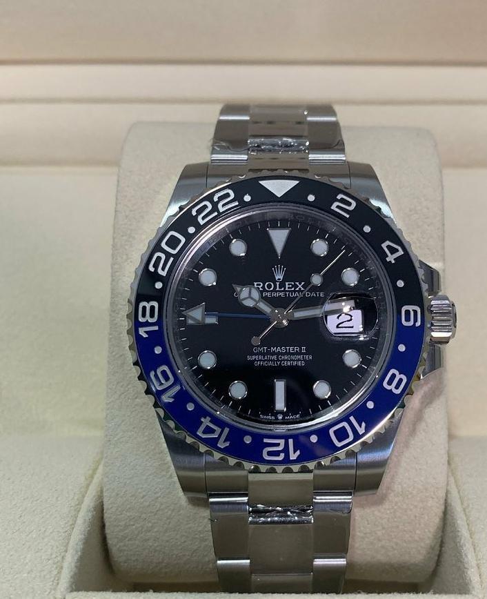 Rolex GMT Master 2 Batman Bezel sz 
