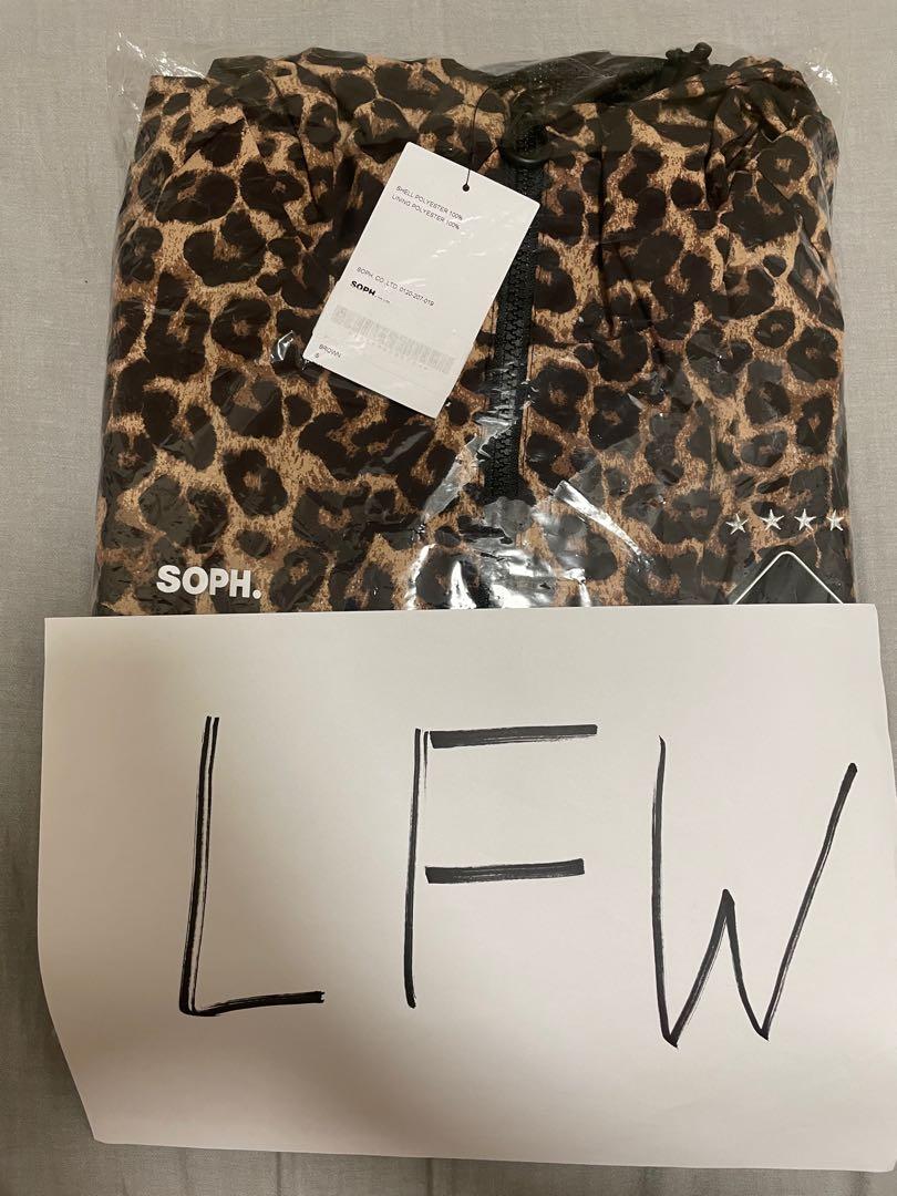 Fcrb big logo practice jacket leopard