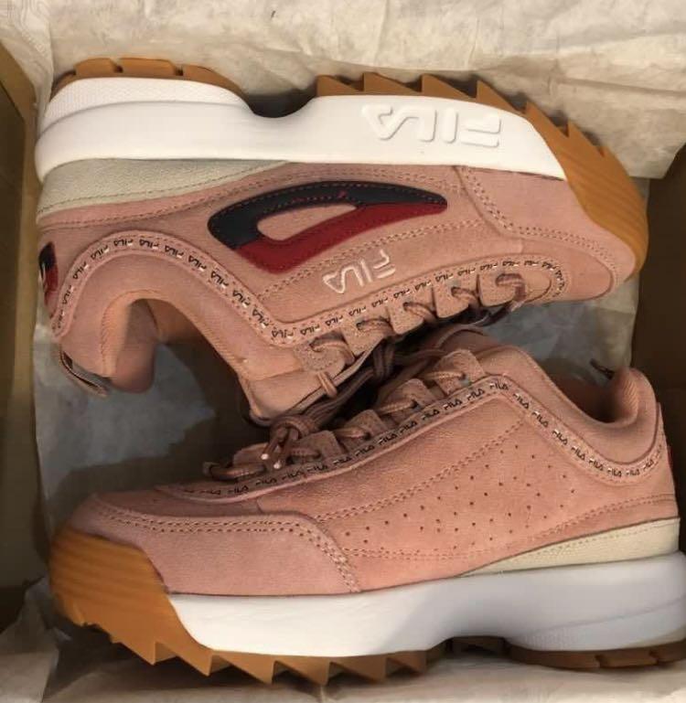Pink and sale gold fila