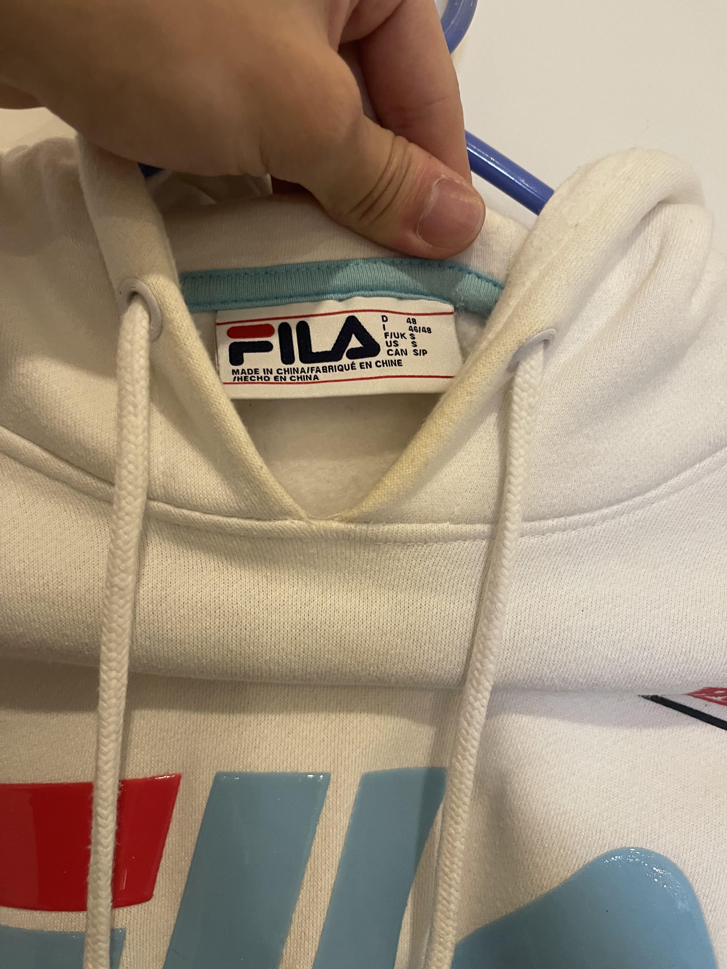 Fila retro hoodie new arrivals