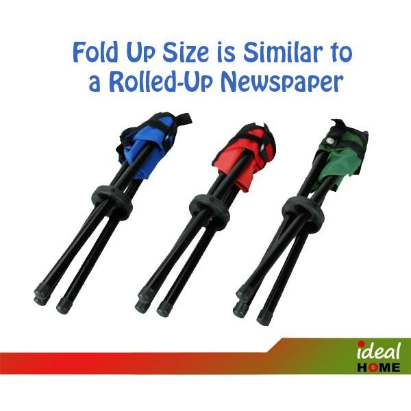 Folding Chair Queue Waiting Pocket Tripod Stool Light Weight Easy