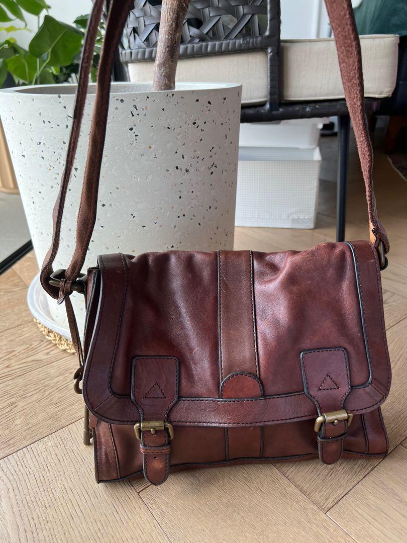 Fossil messenger bag women's on sale