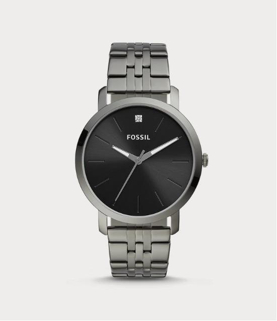 Men's fossil watch sales with diamonds