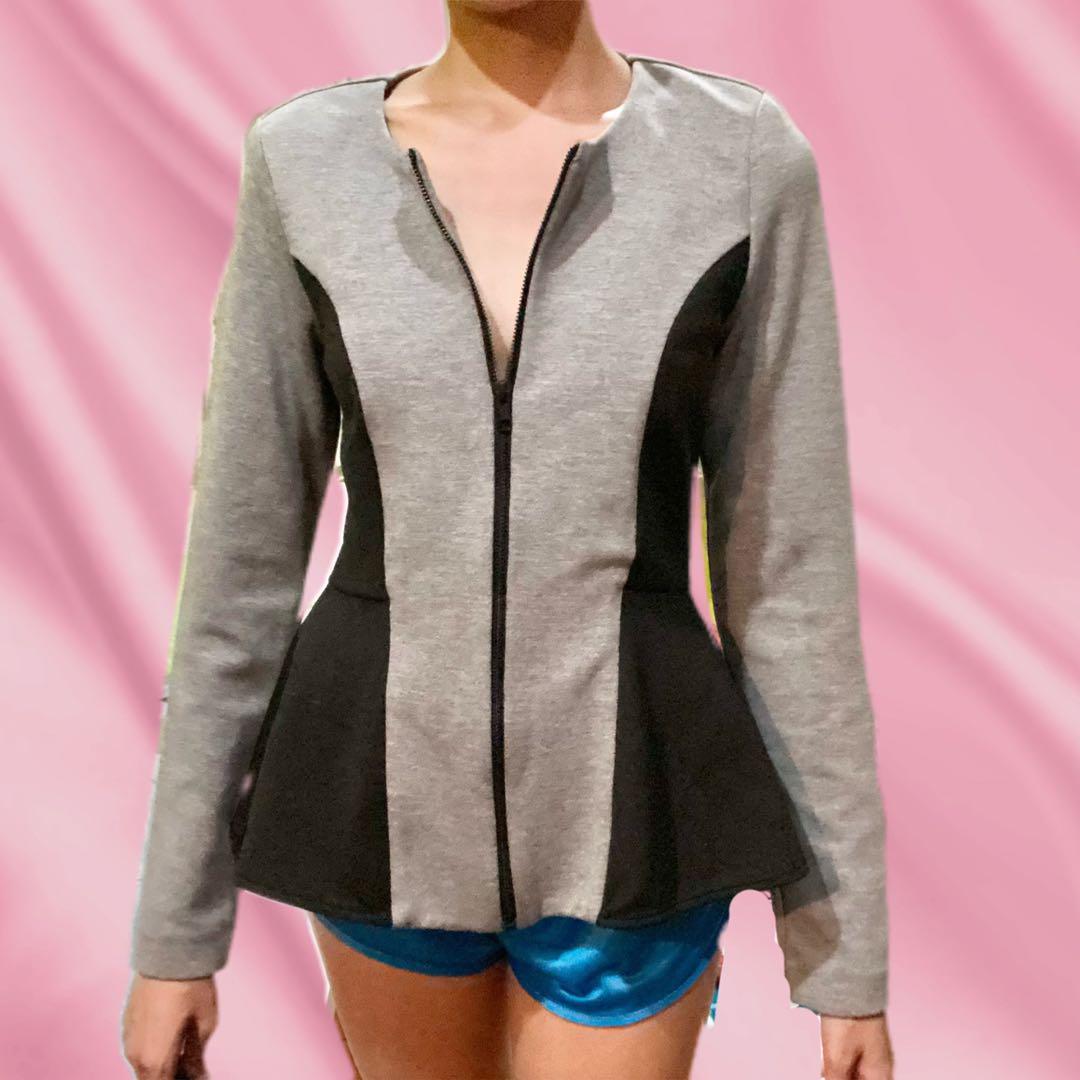 Topshop peplum jacket on sale