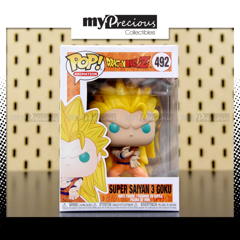 Funko Pop! Dragon Ball Z Super Saiyan 3 Goku 492 Exclusivo