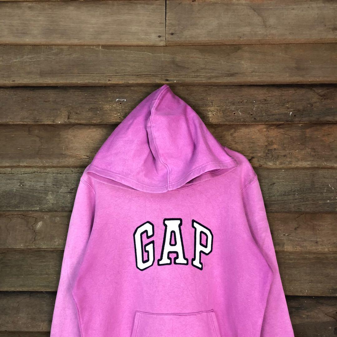 mens pink gap hoodie