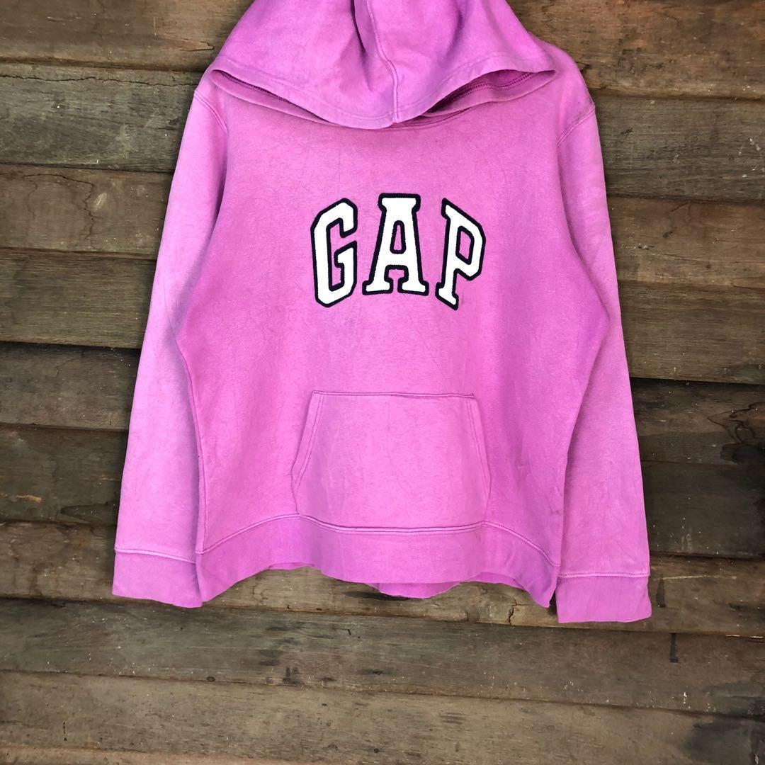 mens pink gap hoodie