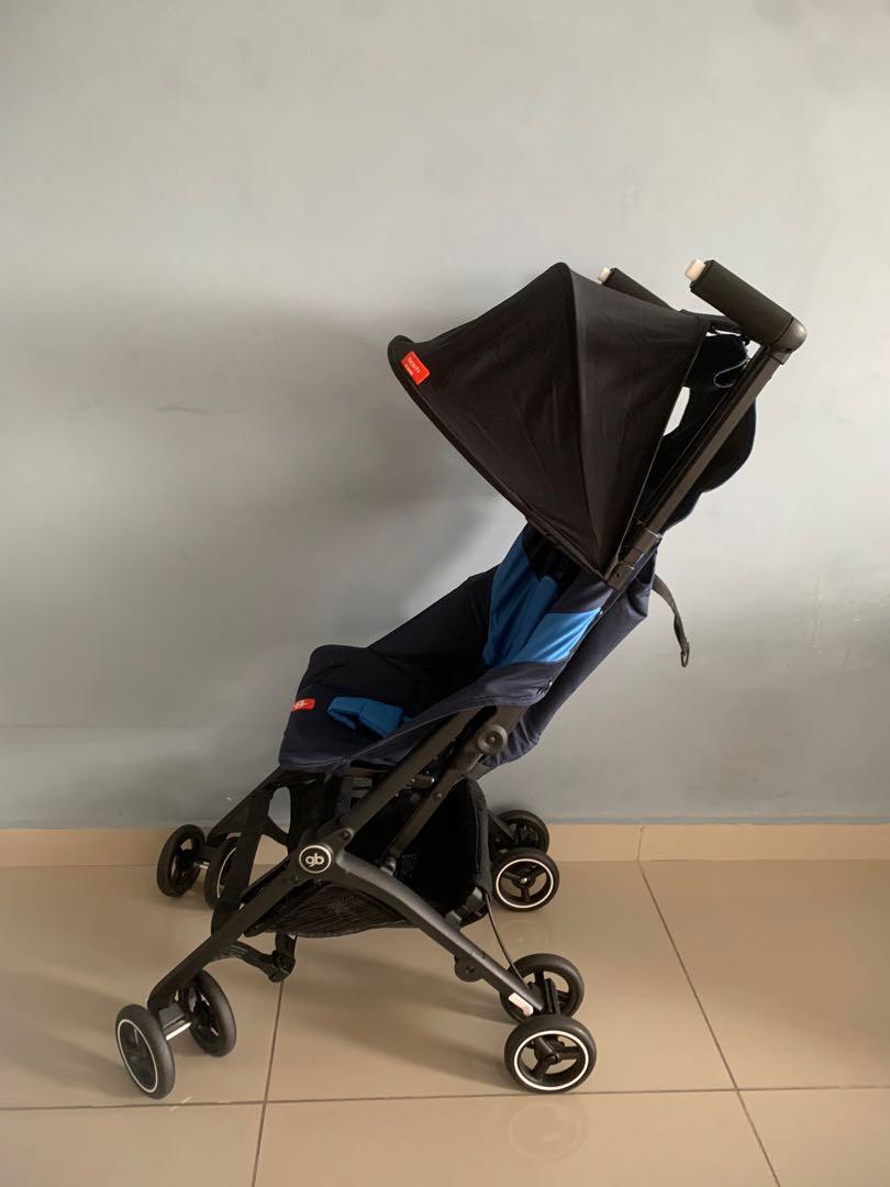 gb Pockit + Lightweight Stroller, Laguna Blue