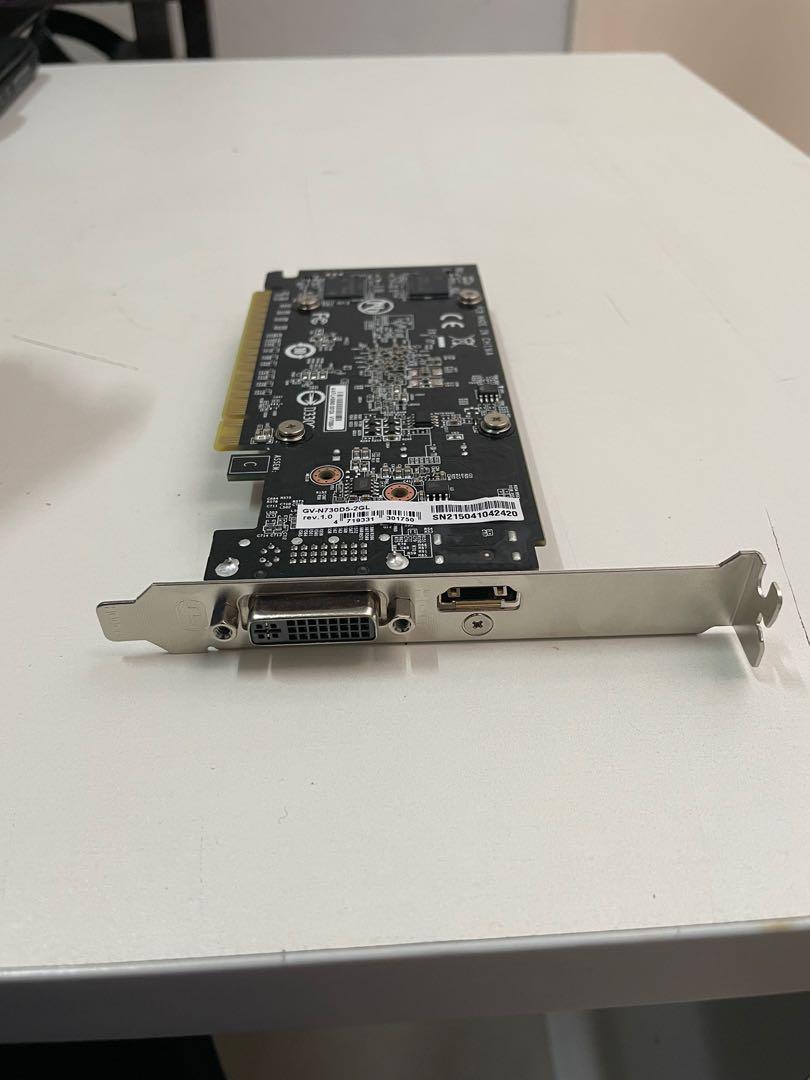 Gigabyte gt730 2gb ddr5 top