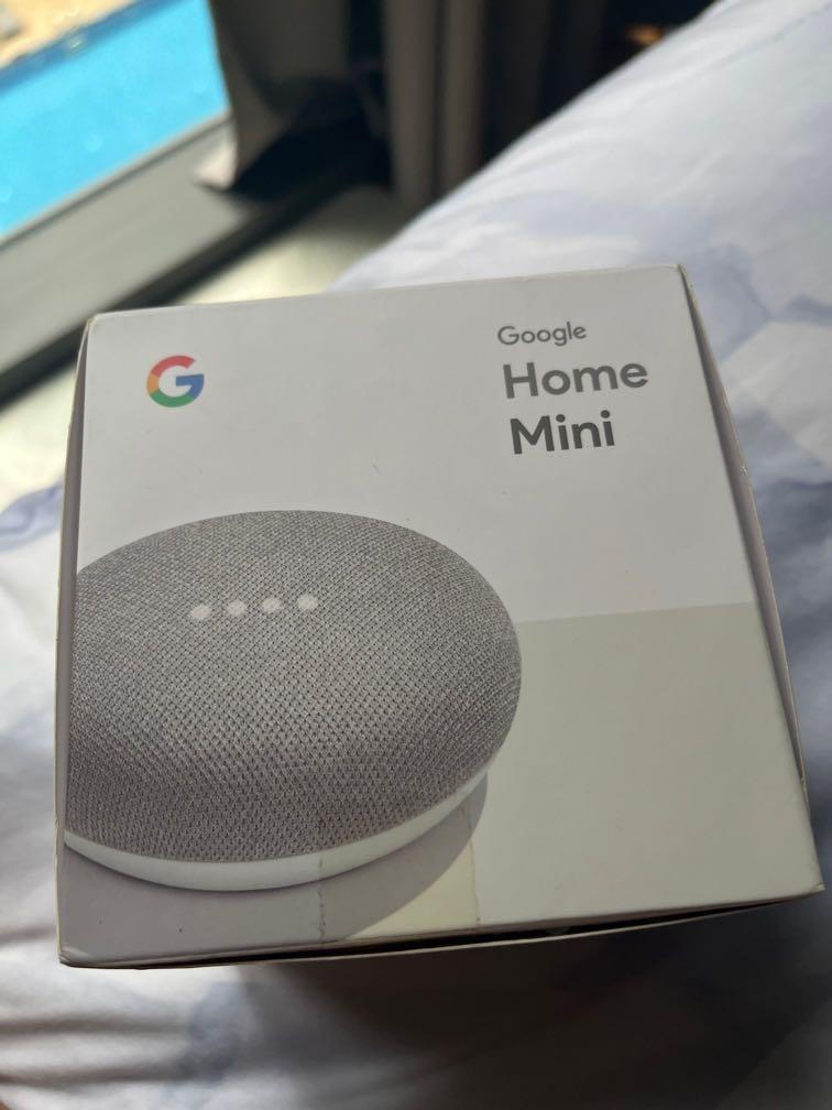 Light on google home mini top
