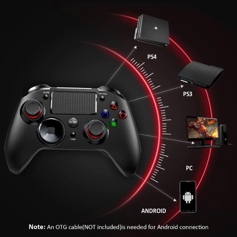 HD060 Wireless Gaming Controller, PS4 Controller Wireless Joystick