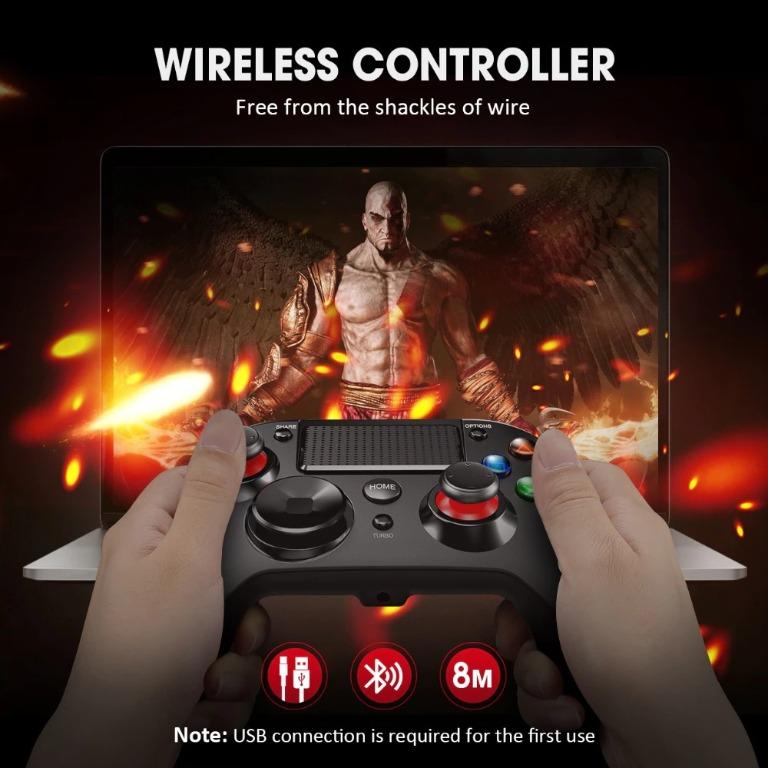 HD060 Wireless Gaming Controller, PS4 Controller Wireless Joystick
