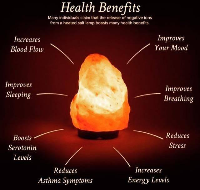 Himalayan Rock Salt Lamp Lampu Garam Bukit Furniture Home