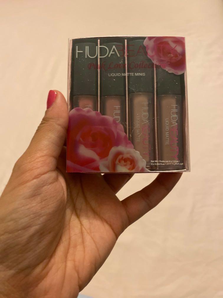 Huda pink love collection top