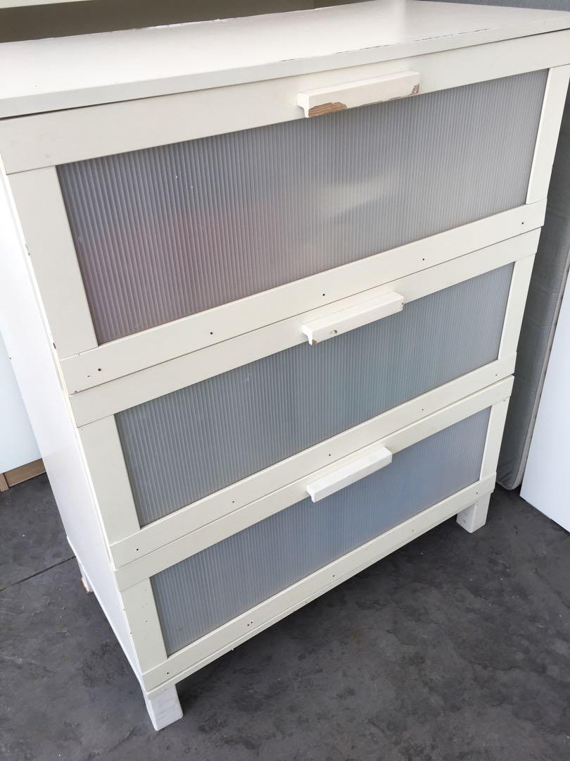 Ikea aneboda chest of 3 drawers to let go!, Furniture & Home Living
