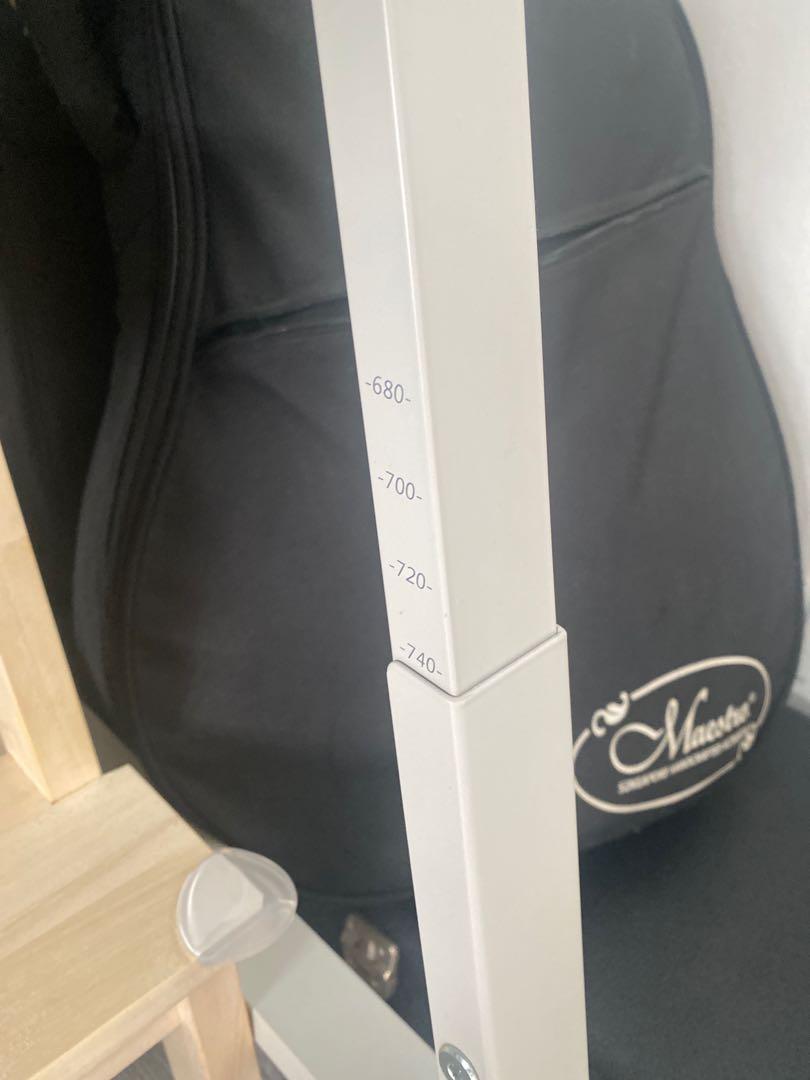 IKEA Utespelare gaming desk in light grey, Furniture & Home Living