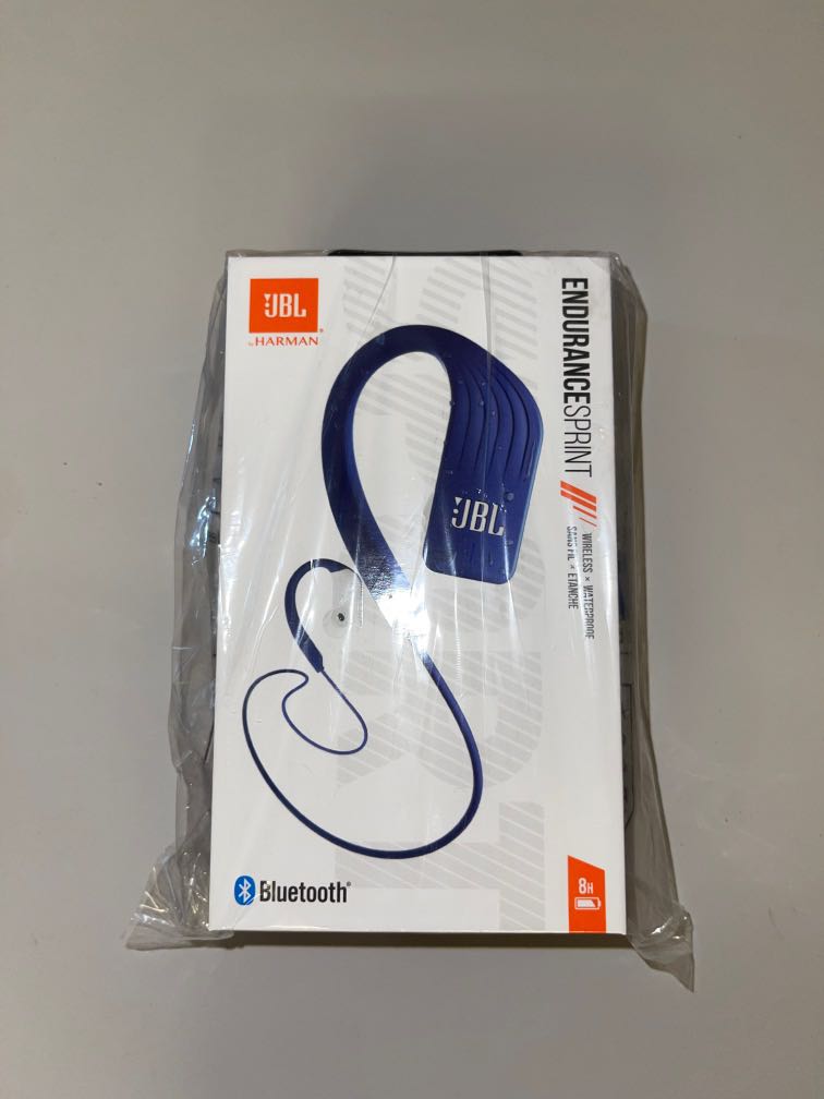 JBL Endurance Sprint Blue BNIB Audio Headphones Headsets on