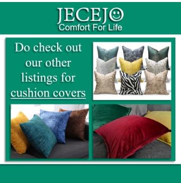 Jecejo Fluffy Cushion Insert Pillow