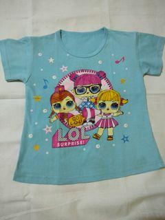 Kaos anak perempuan