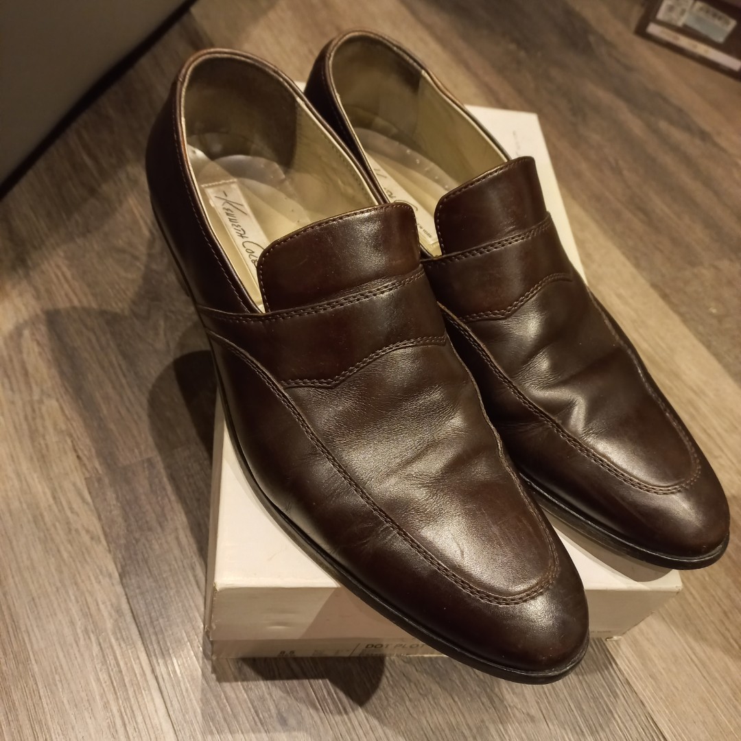 Magnanni Louie Brown Crocodile Skin Penny Loafers