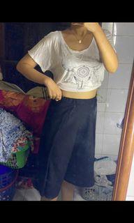 Kulot highwaist hitam