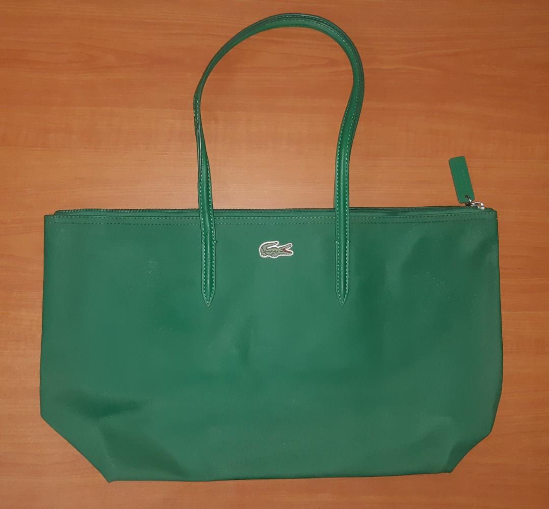 Lacoste green bag deals