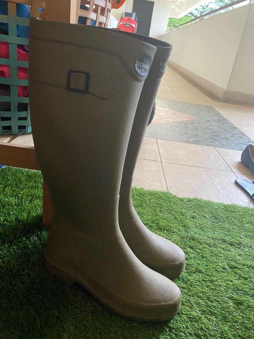 Le chameau full hot sale zip wellies