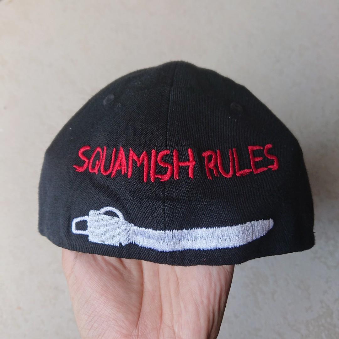 Lids Flexfit Squamish Rules Hat, Fesyen 