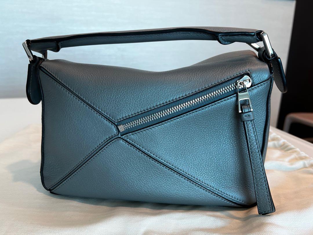 Loewe puzzle bag hotsell gunmetal