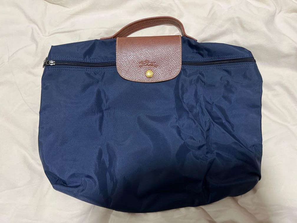 Longchamp Laptop Bag (Blue), Computers & Tech, Parts & Accessories, Laptop Bags & Sleeves on