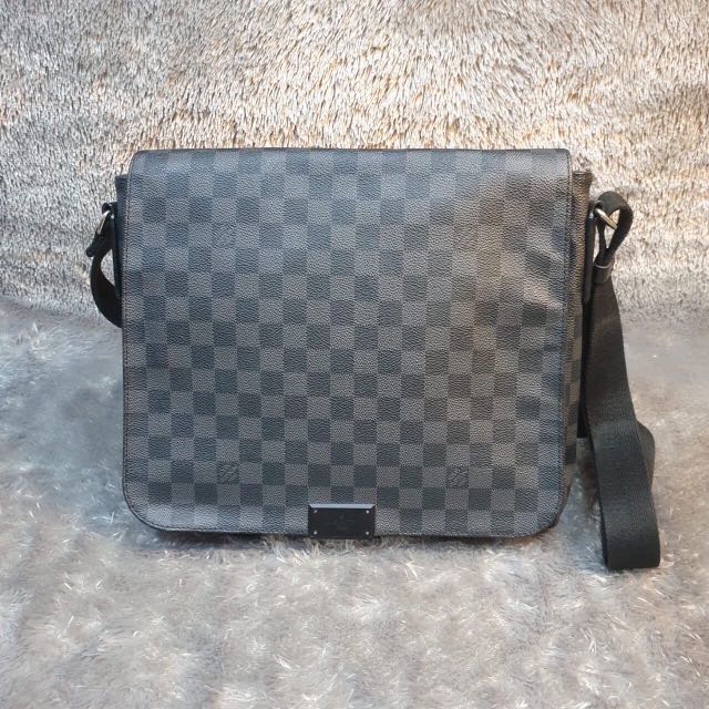 authentic tas selempang pria messenger louis vuitton lv damier B di Vito  .collection | Tokopedia