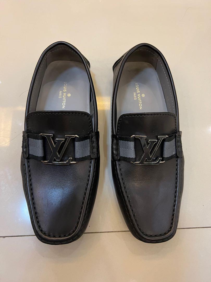 🛑Sz 9.5 LV Louis Vuitton Monte Carlo All Black Suede Driving Loafers Shoes,  Men's Fashion, Footwear, Dress Shoes on Carousell