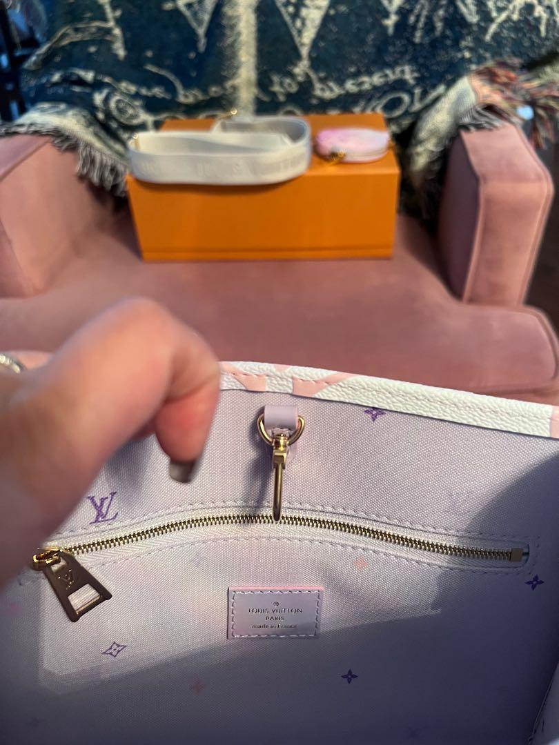 LV on the go PM sunrise pastel, Luxury, Bags & Wallets on Carousell