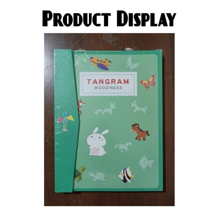Magnetic Tangram Woodiness Puzzles Kids Toys Jigsaw Puzzle Montessori ...