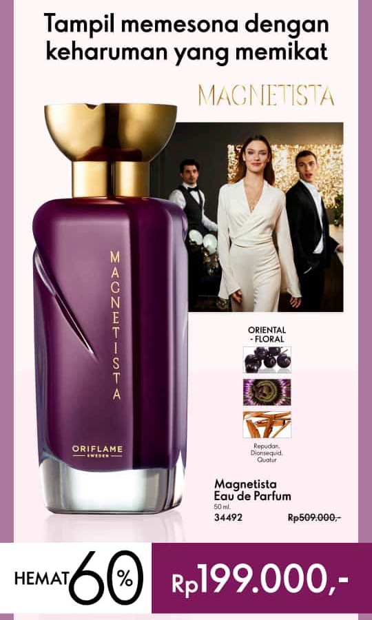 Parfum clearance oriflame magnetista