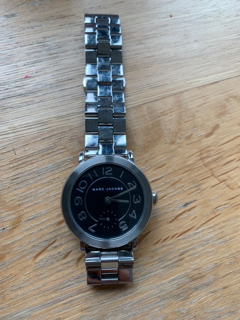 Marc jacobs hotsell stainless steel watch