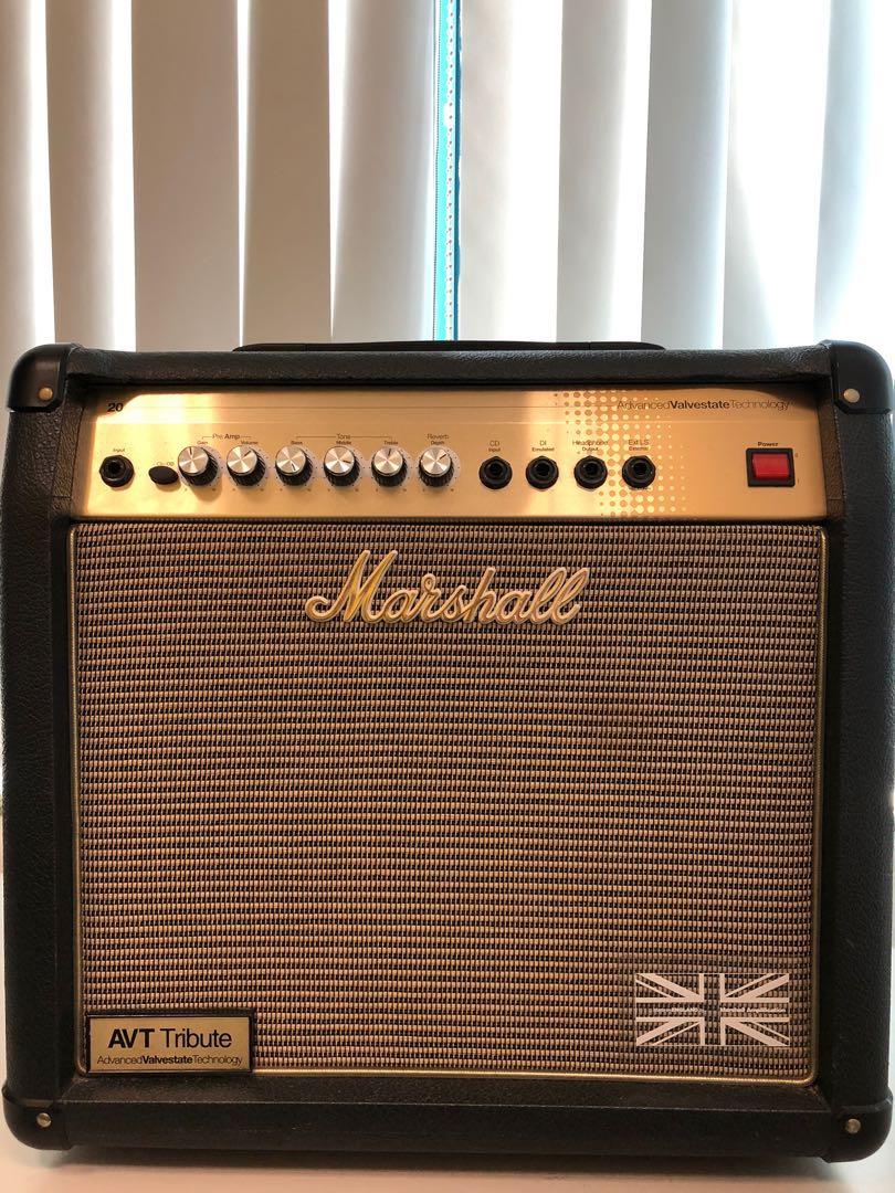 Marshall AVT20 🎸 Guitar Amp, 興趣及遊戲, 音樂、樂器& 配件