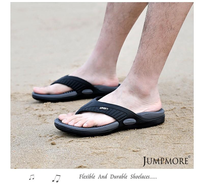Men's casual flip flops store