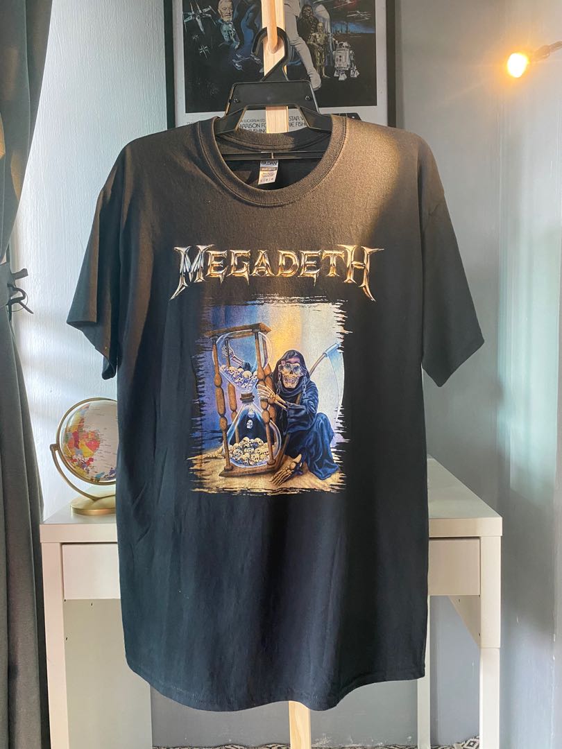 Us Megadeth Countdown To Extinction T-Shirt Metal Grafiske T-shirts - Visual Con