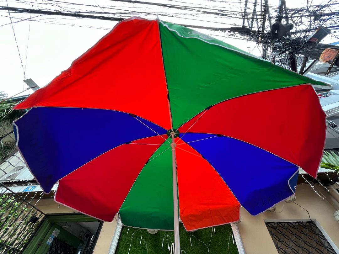 Micromatic Round Garden Patio Umbrella (Category: Umbrellas) located in Manila. Submitted by aaronmerchandise (Listing ID 1156513876, Image 2). Description: Micromatic Round Garden Patio Umbrella Economy Size : 45 inch Diameter : P 995 : 50 inch Diameter : P 1195 ￼ Heavy Duty Size : 45 inch Diameter : P 1150 : 50 inch Diameter : P 1295 : 60 inch Diameter : P 1795 Wholesale and resellers are welcome Shipping Nationwide you can visit our website fo