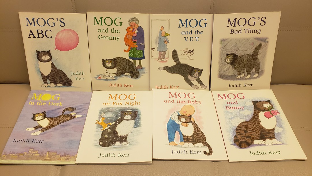 MOG story book set 8 books, 興趣及遊戲, 書本 & 文具, 小朋友書 - Carousell