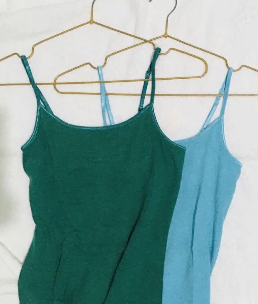 Mossimo basic spaghetti strap top BUNDLE Women s Fashion Tops Sleeveless on Carousell